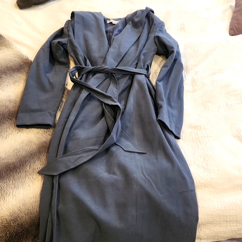 Fashion Nova blue peacoat